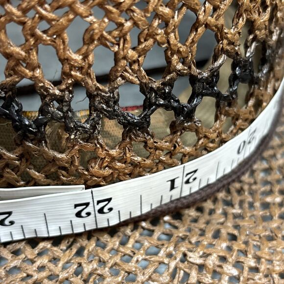 Wild Bull Co Gambler Cowboy Hat Rodeo Rigid‎ Paper Western Small S Brown México - Picture 12 of 14